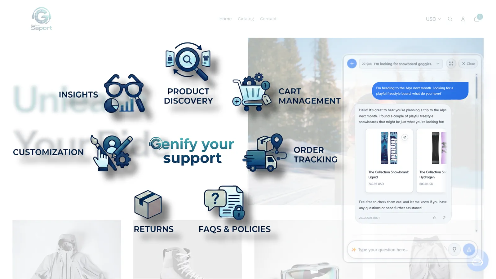 Saport: AI Asistanı & Chatbot